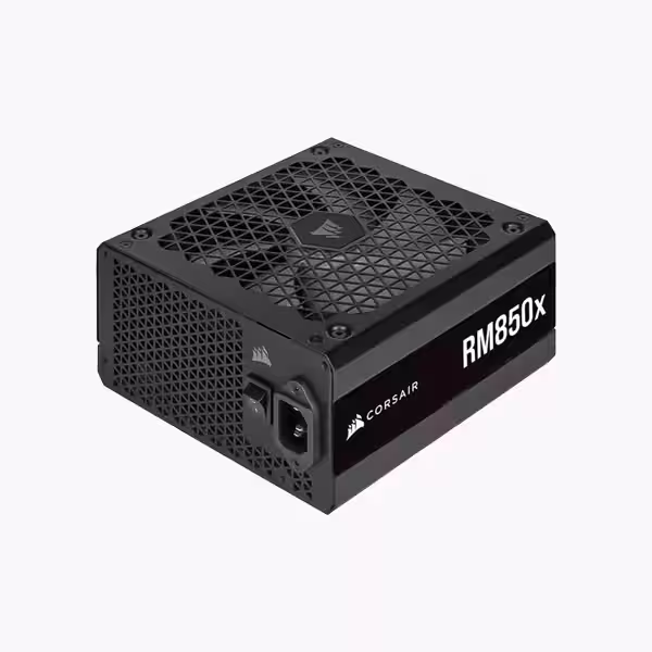 منبع تغذیه کامپیوتر 850 وات کورسیر مدل Corsair RM850x Black 80+ GOLD